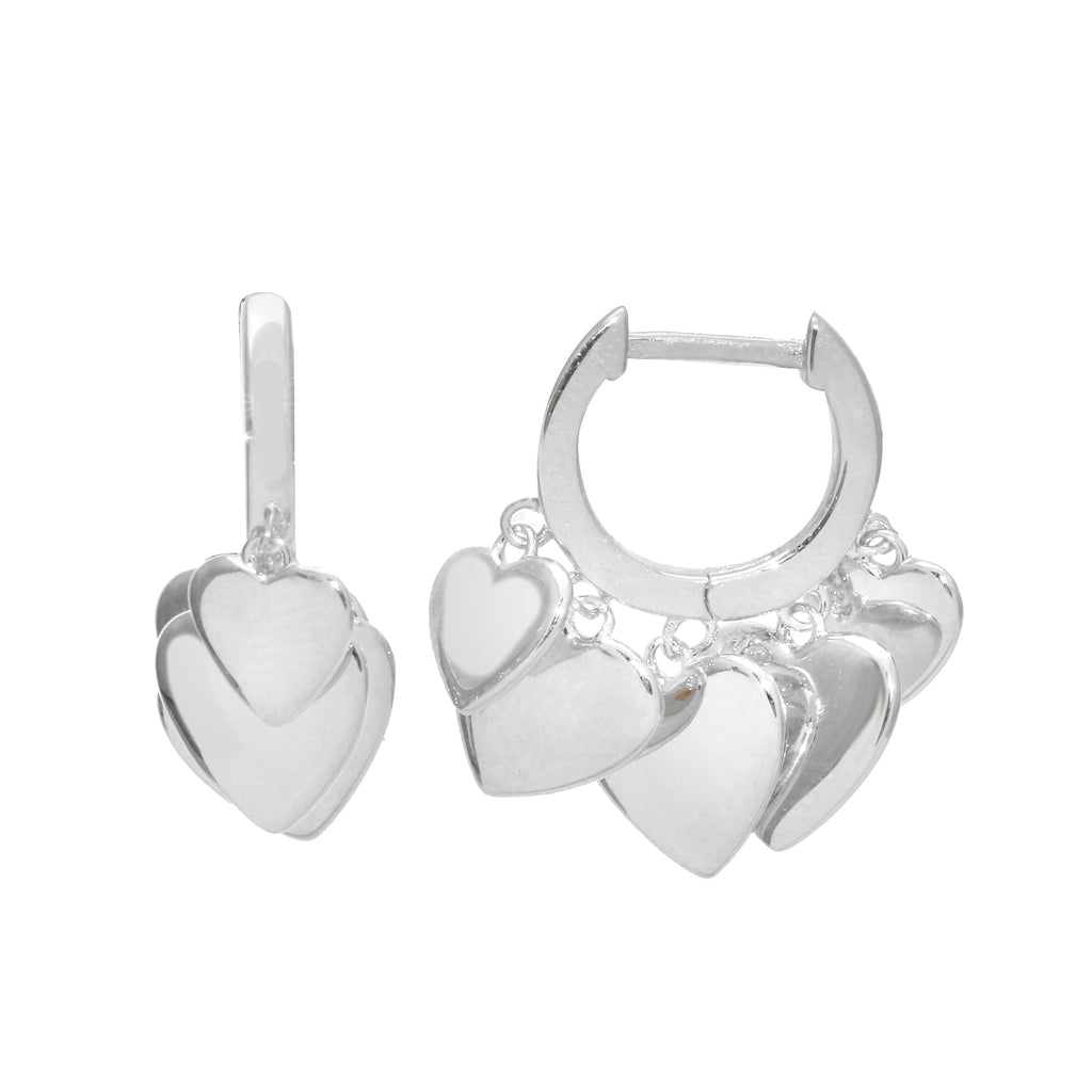 Solid Hearts Hanging Huggies